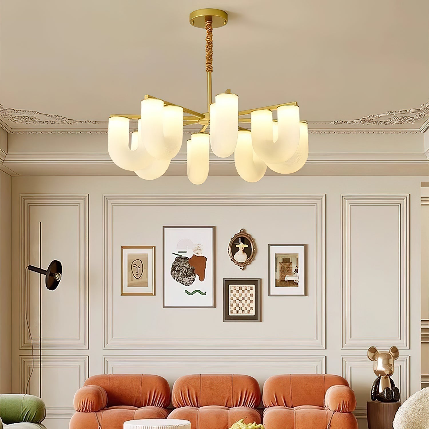 Lyshaos Premium Nordic Art Shaped Chandelier - Letslighting