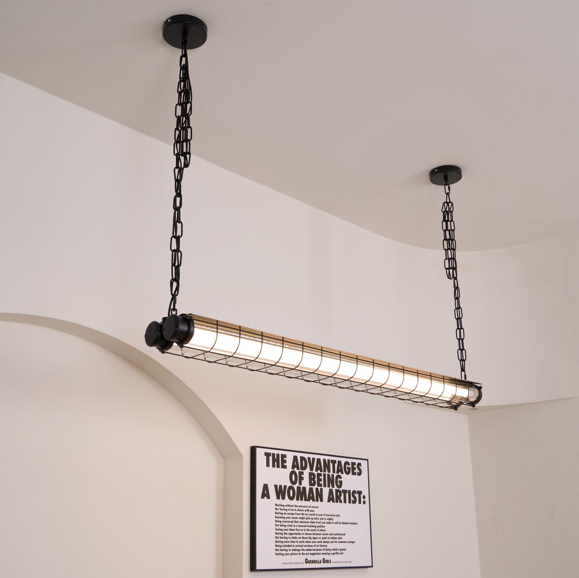 Arsorisra Industrial Linear Pendant Light