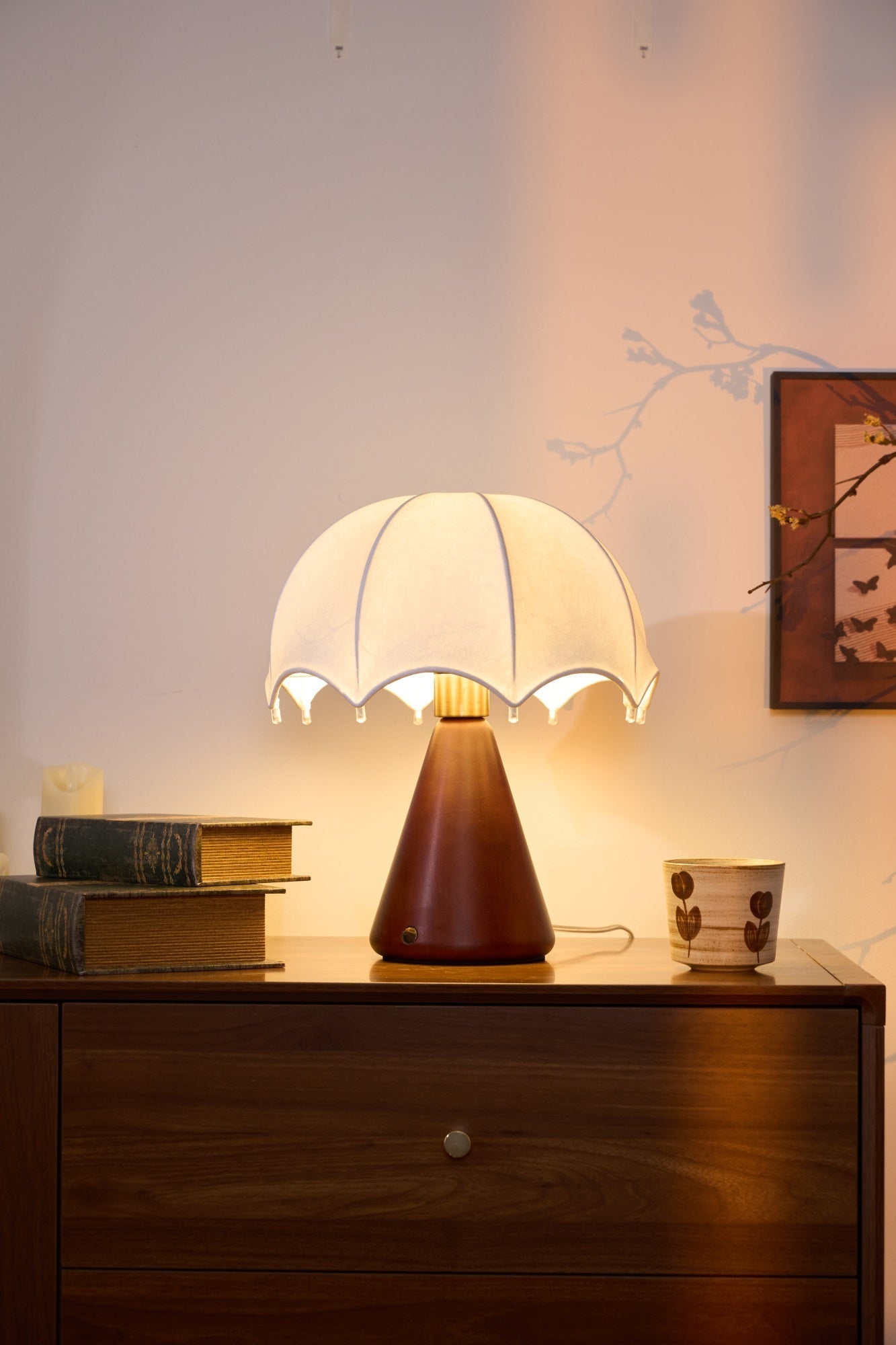 Parasol Wooden Table Lamp - Letslighting