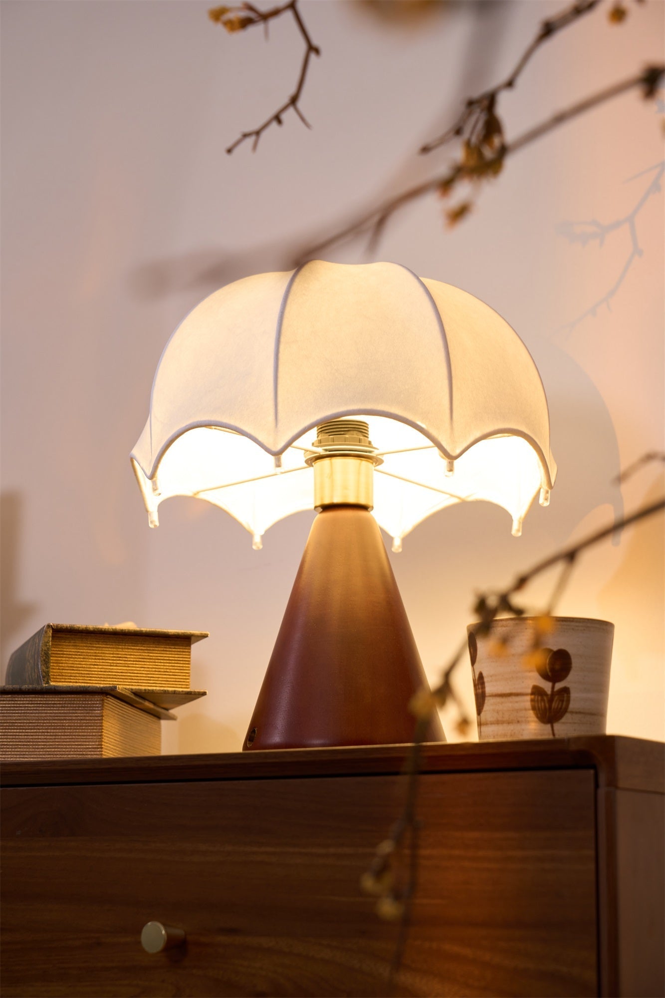 Parasol Wooden Table Lamp - Letslighting