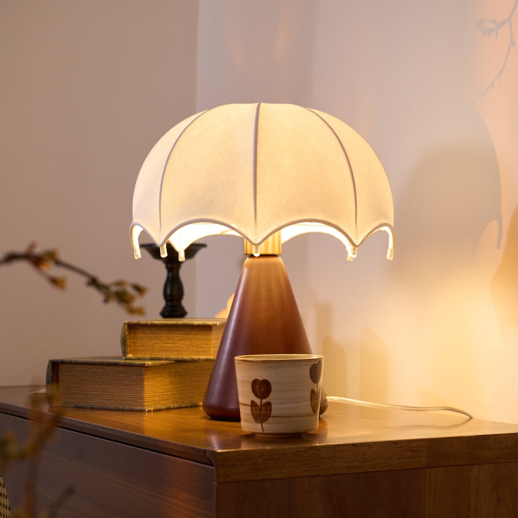 Parasol Wooden Table Lamp - Letslighting