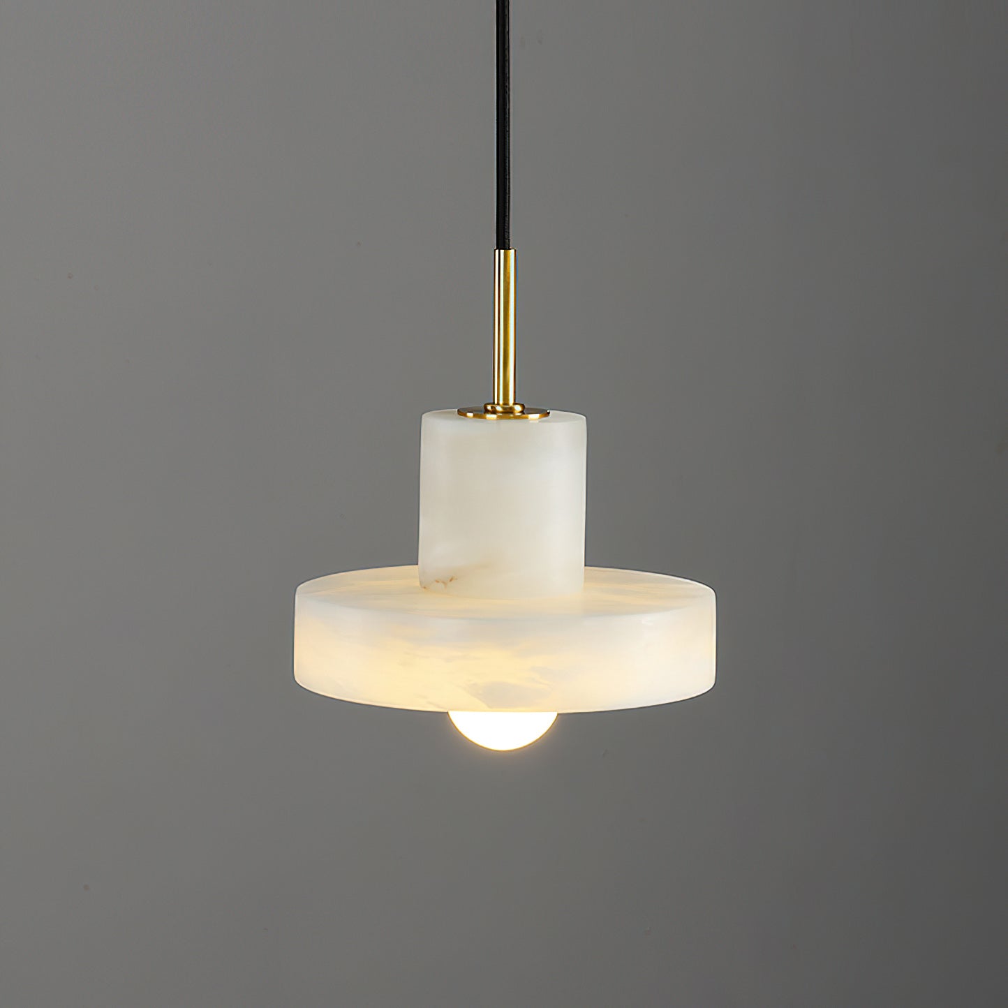 Ritta Pendant Lamp Alabaster Hat-Shape - Letslighting
