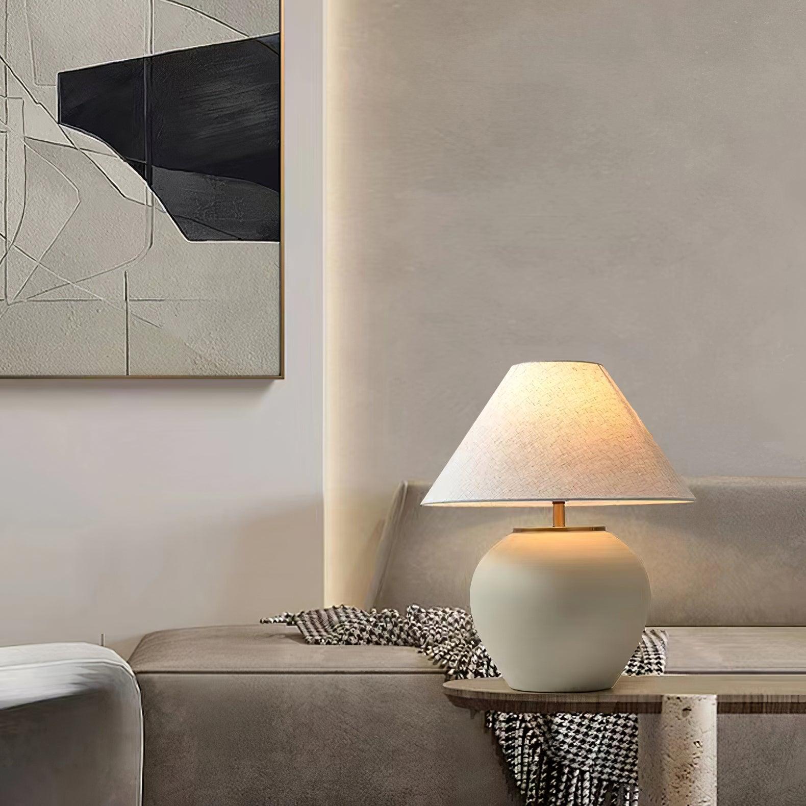 Etalis Ceramic Table Lamp - Letslighting