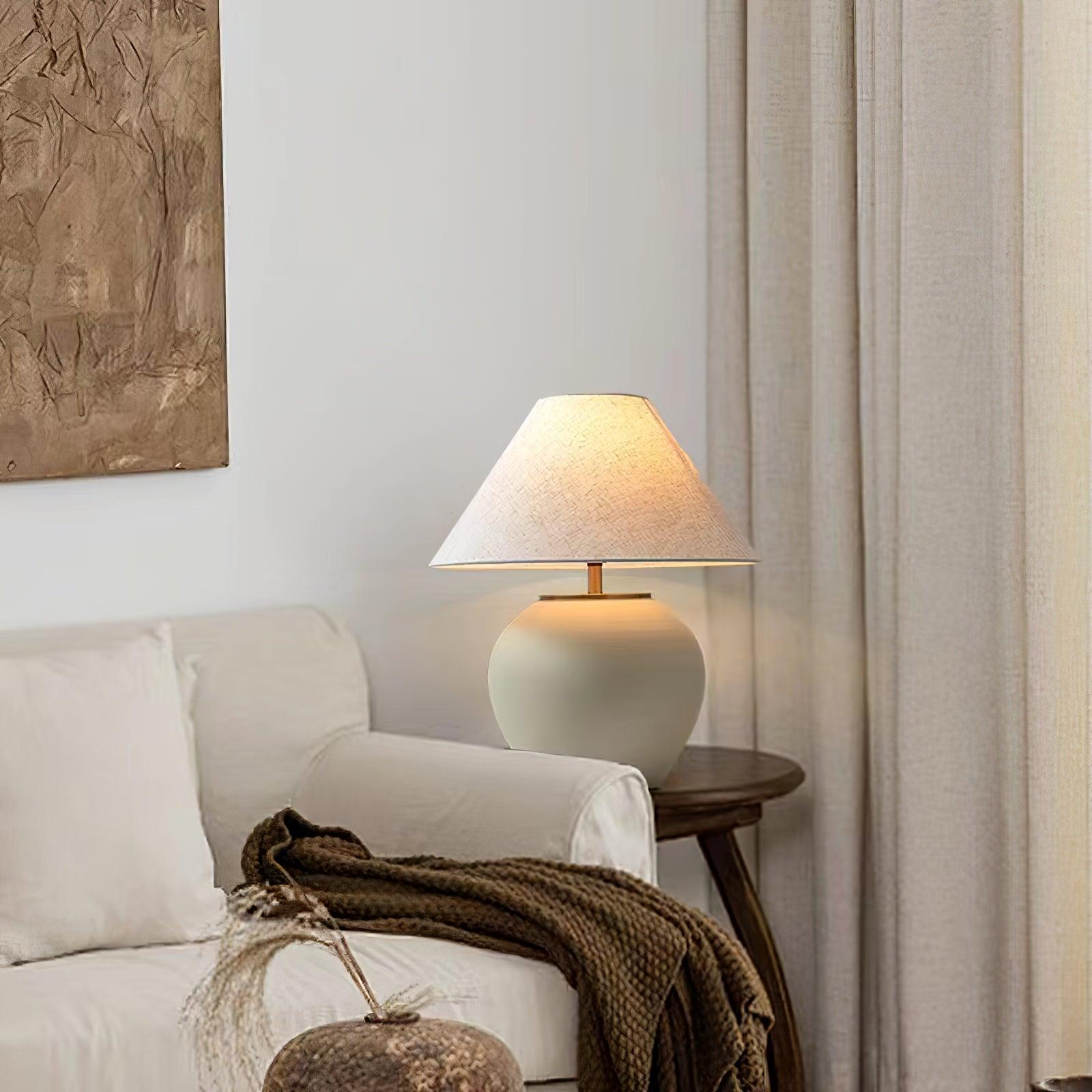 Etalis Ceramic Table Lamp - Letslighting