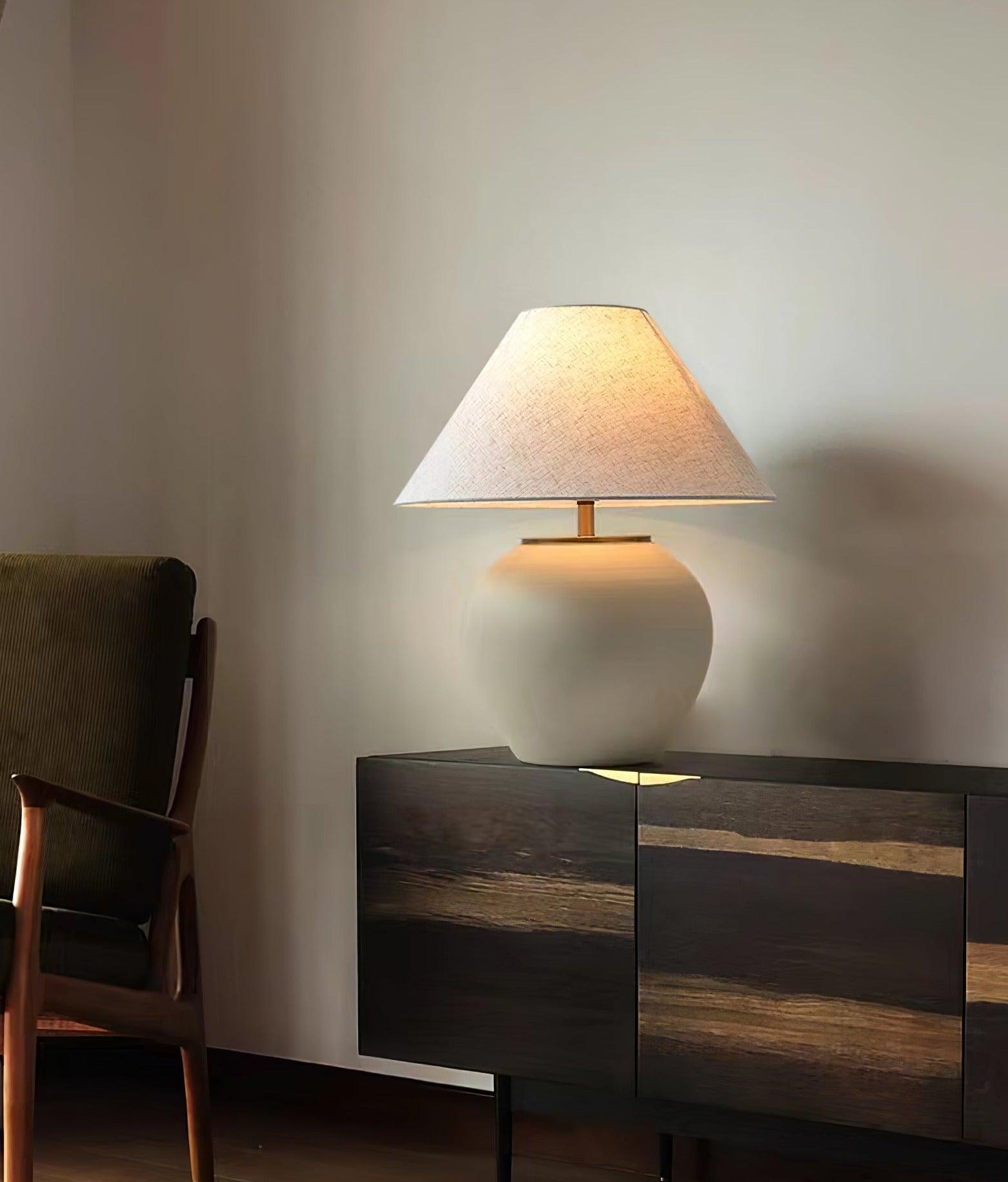 Etalis Ceramic Table Lamp - Letslighting