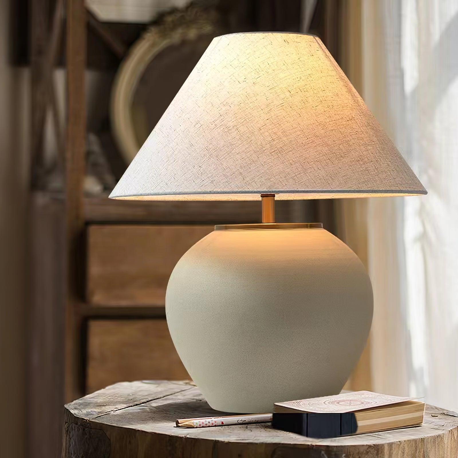 Etalis Ceramic Table Lamp - Letslighting
