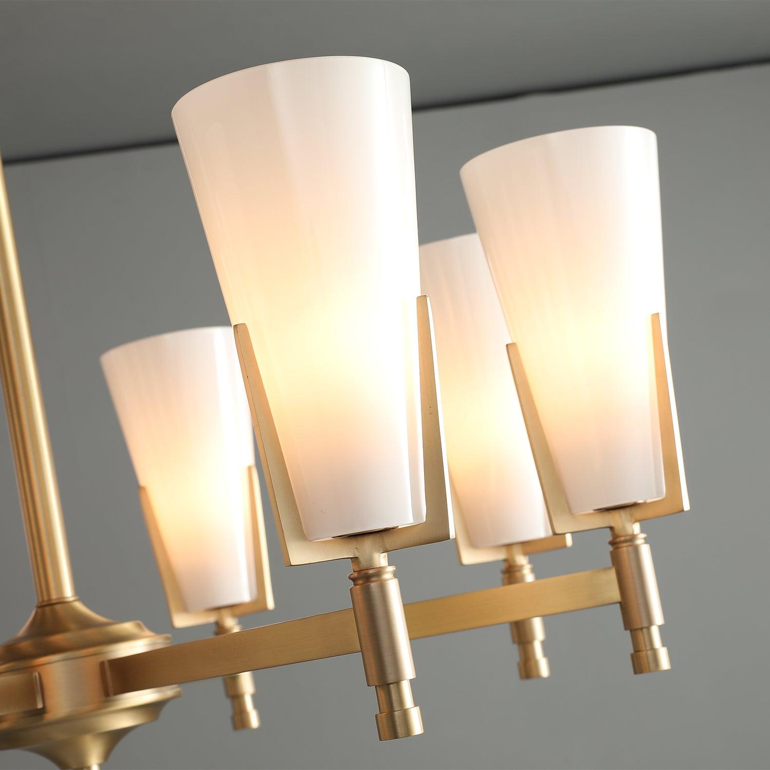 Gleam Luxury Brass Chandelier - Letslighting