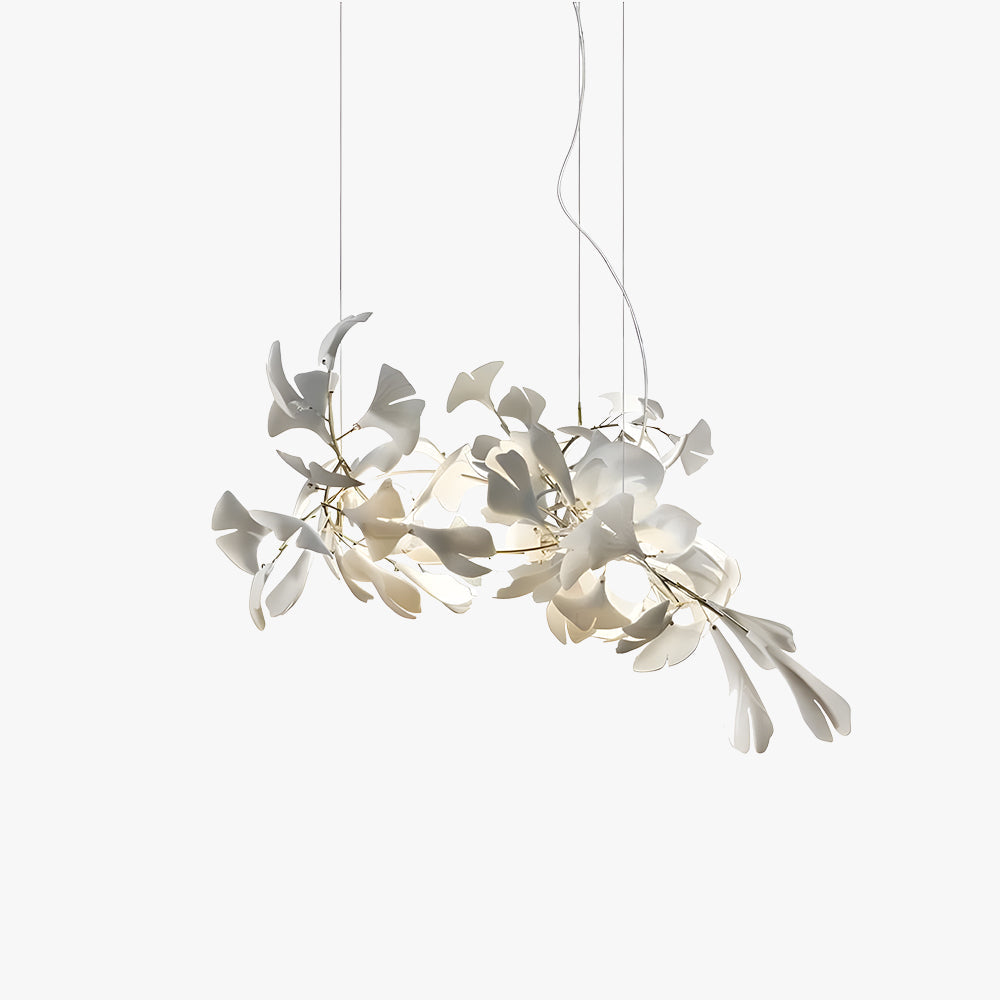 Olivia CeraFall Modern Art Deco Organic Chandelier Ceramics - Letslighting