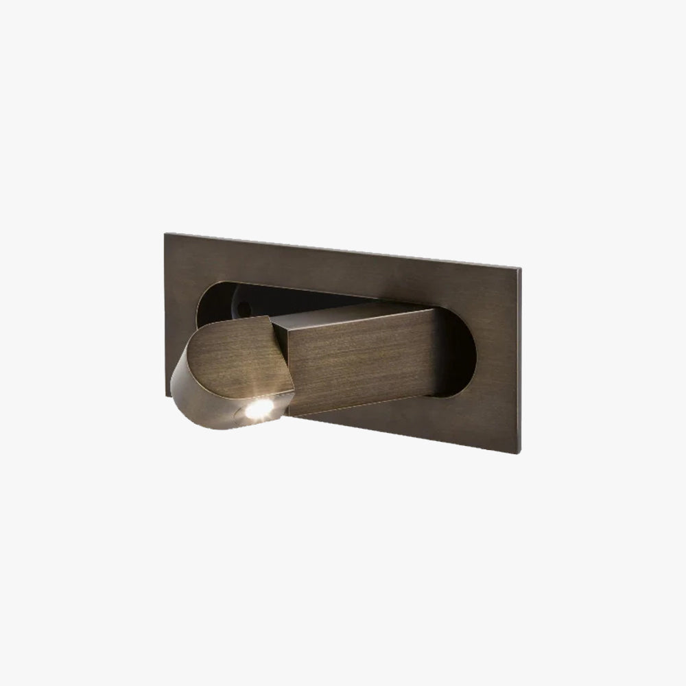 Nexex Square Adjustable Bedside Reading Wall Light - Letslighting