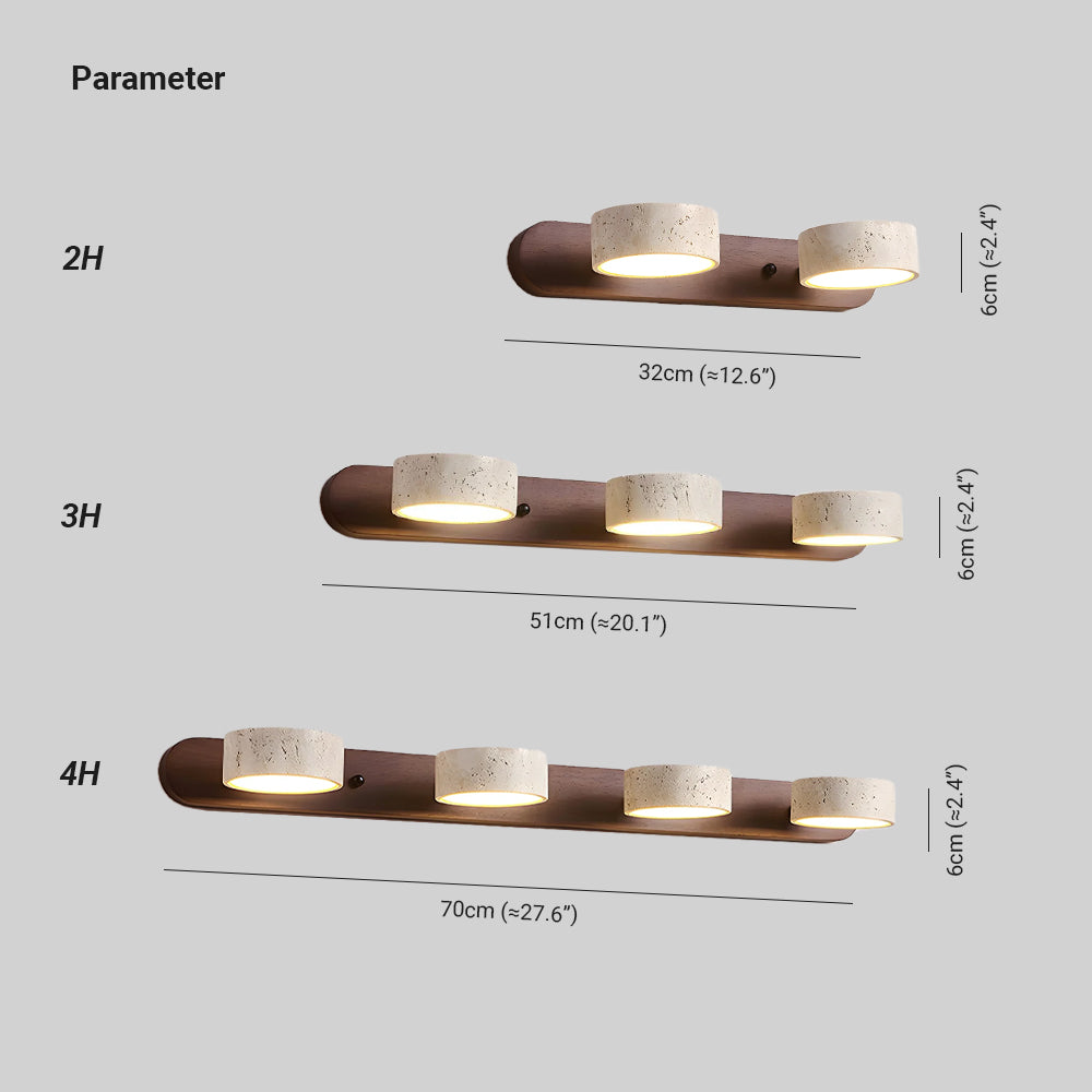 Ritta Travertine Indoor Wall Light Neutral - Letslighting