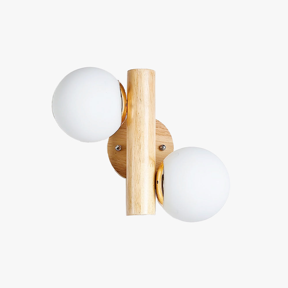 Muto Antique Cottage Wood Wall Light Rotatable - Letslighting