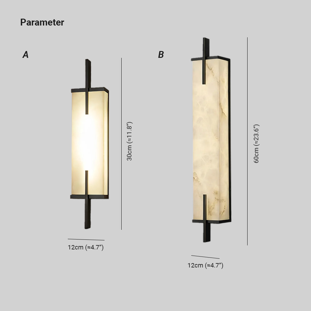 Zenith Alabaster Wall Light - Letslighting