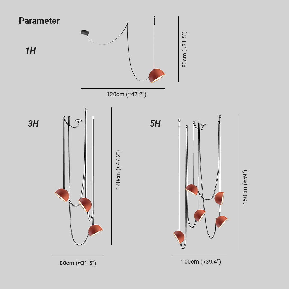Nerithic Contemporary Pendant Light