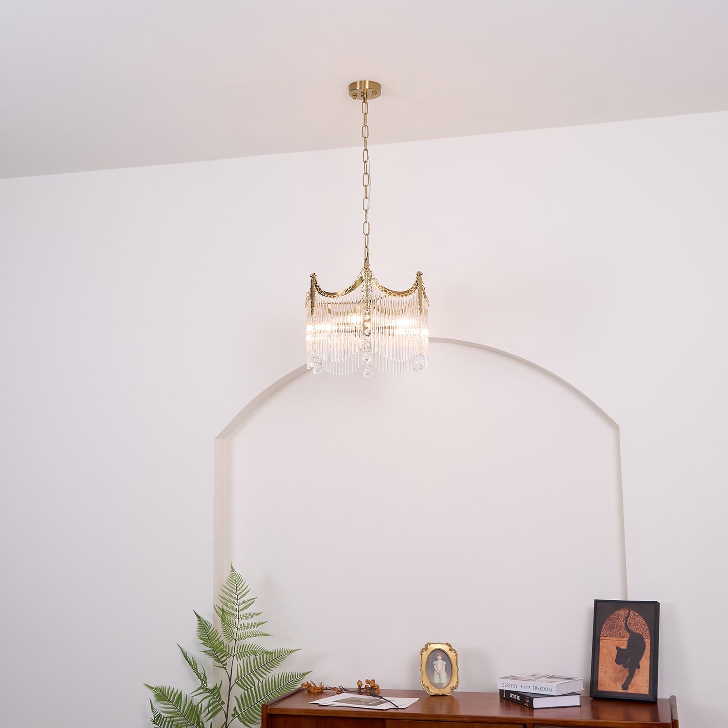 Kristy Luxurious Glass Chandeliers Farmhouse - Letslighting