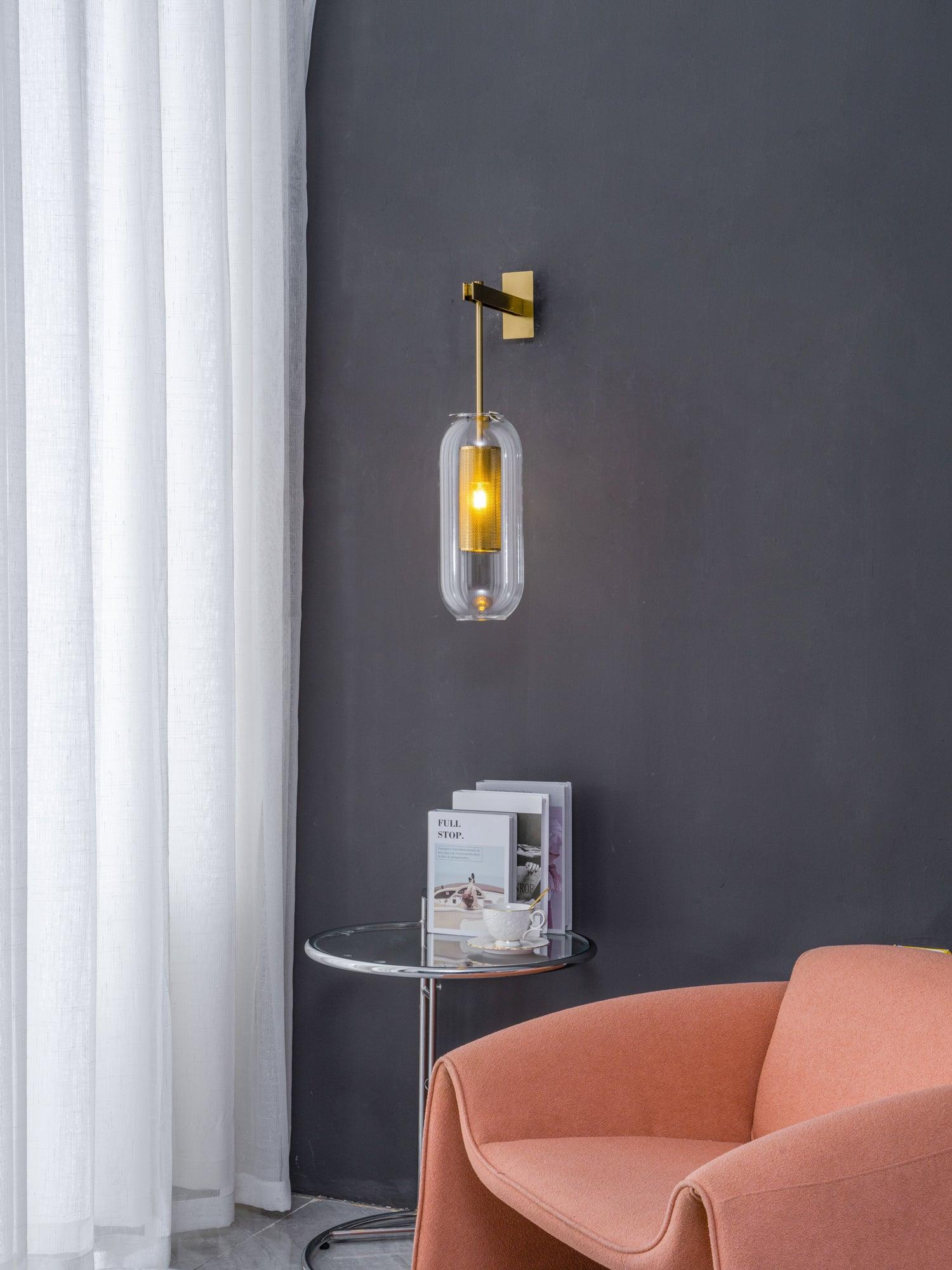 Evan Premium Nordic Art Glass Wall Lamp - Letslighting