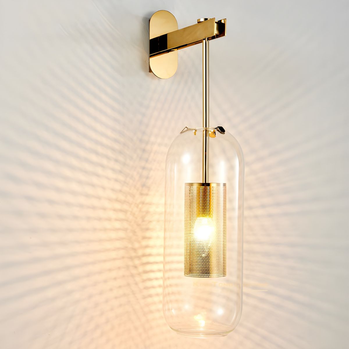 Evan Premium Nordic Art Glass Wall Lamp - Letslighting