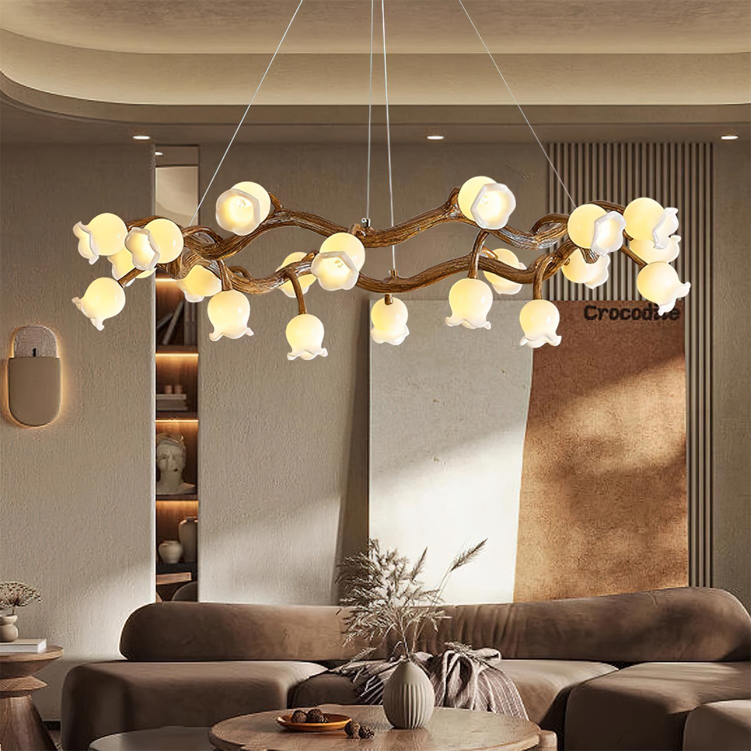Alva Flowers Chandelier - Letslighting