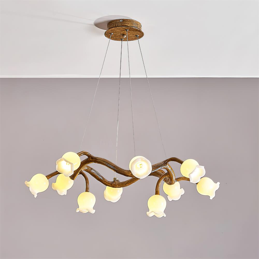 Alva Flowers Chandelier - Letslighting