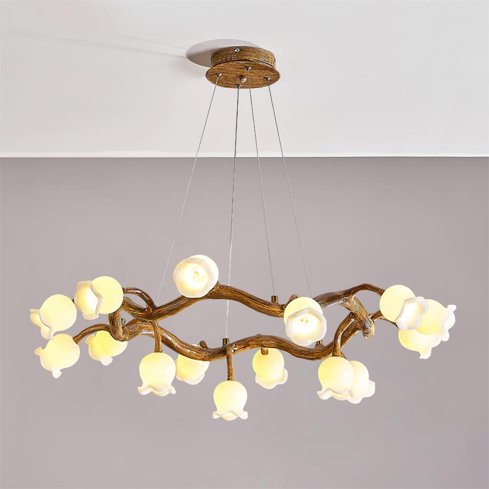 Alva Flowers Chandelier - Letslighting