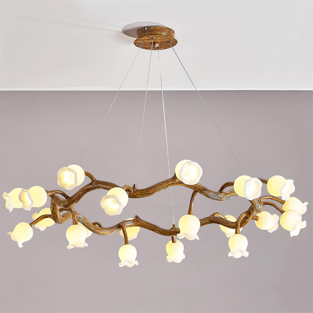 Alva Flowers Chandelier - Letslighting