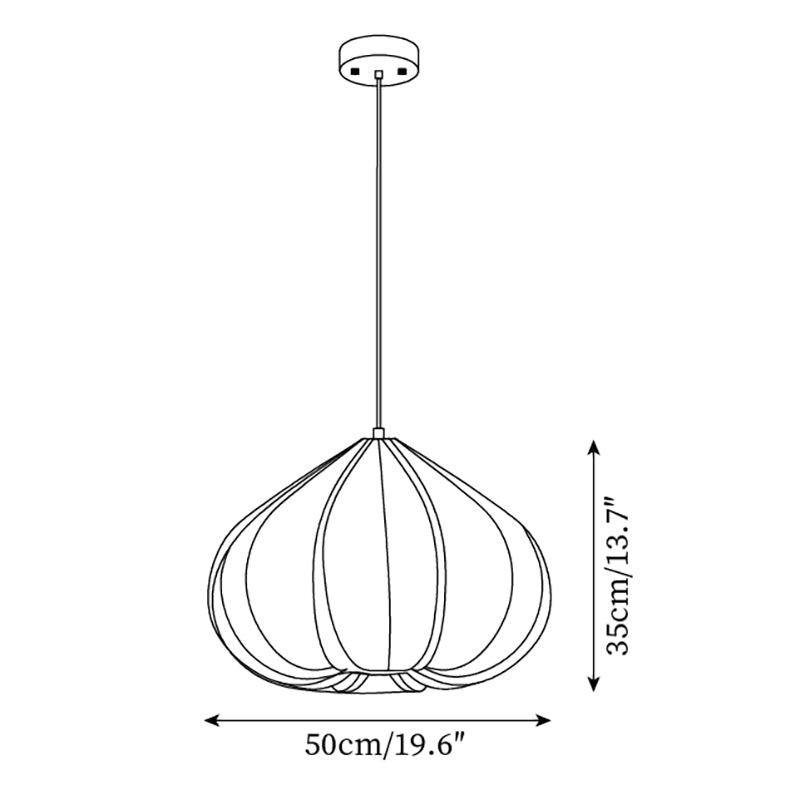 Valen Pendant Lamp Blossom Inspired Modern Minimalist - Letslighting