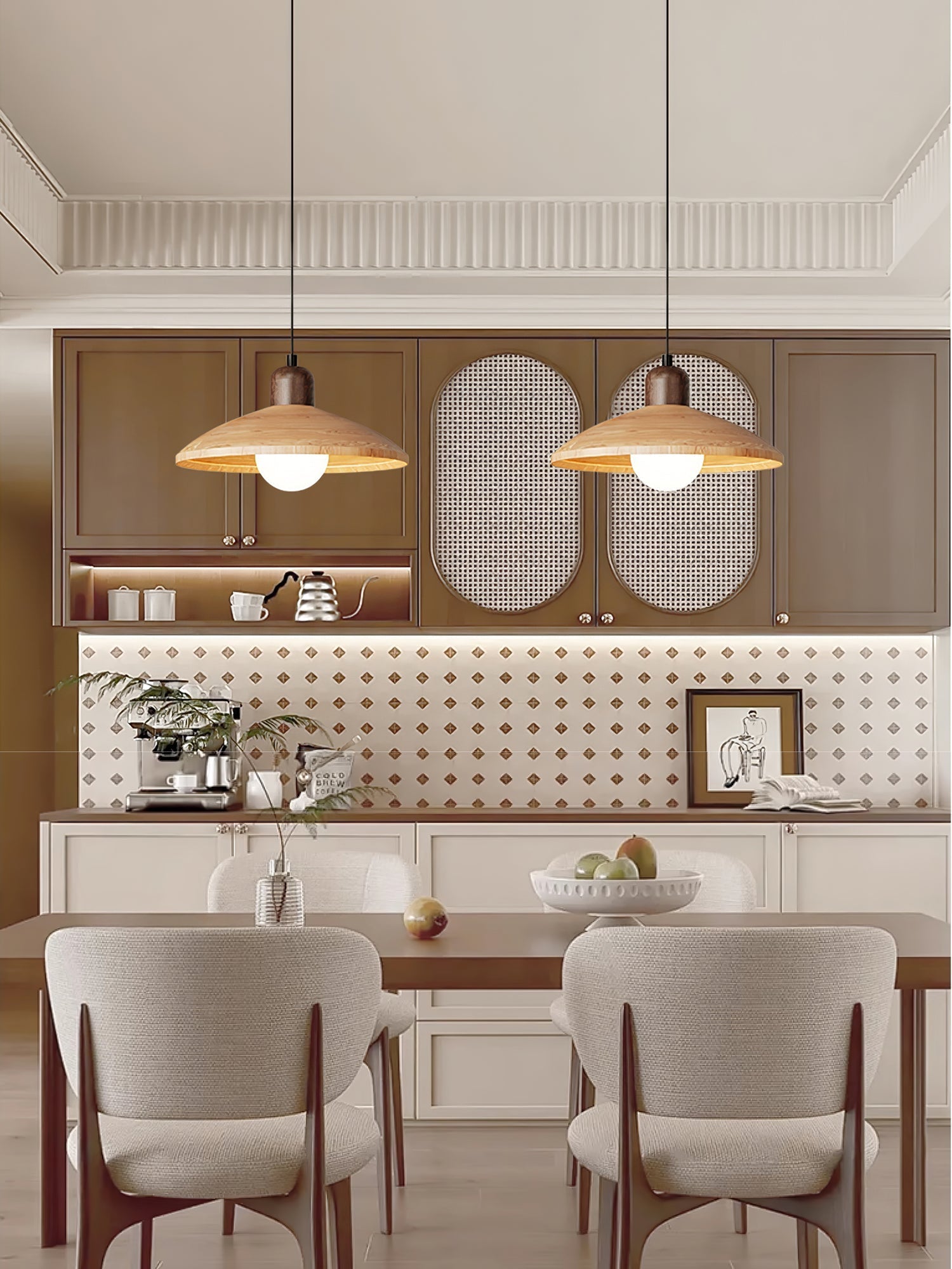 Virel PE Retro Pendant Light - Letslighting