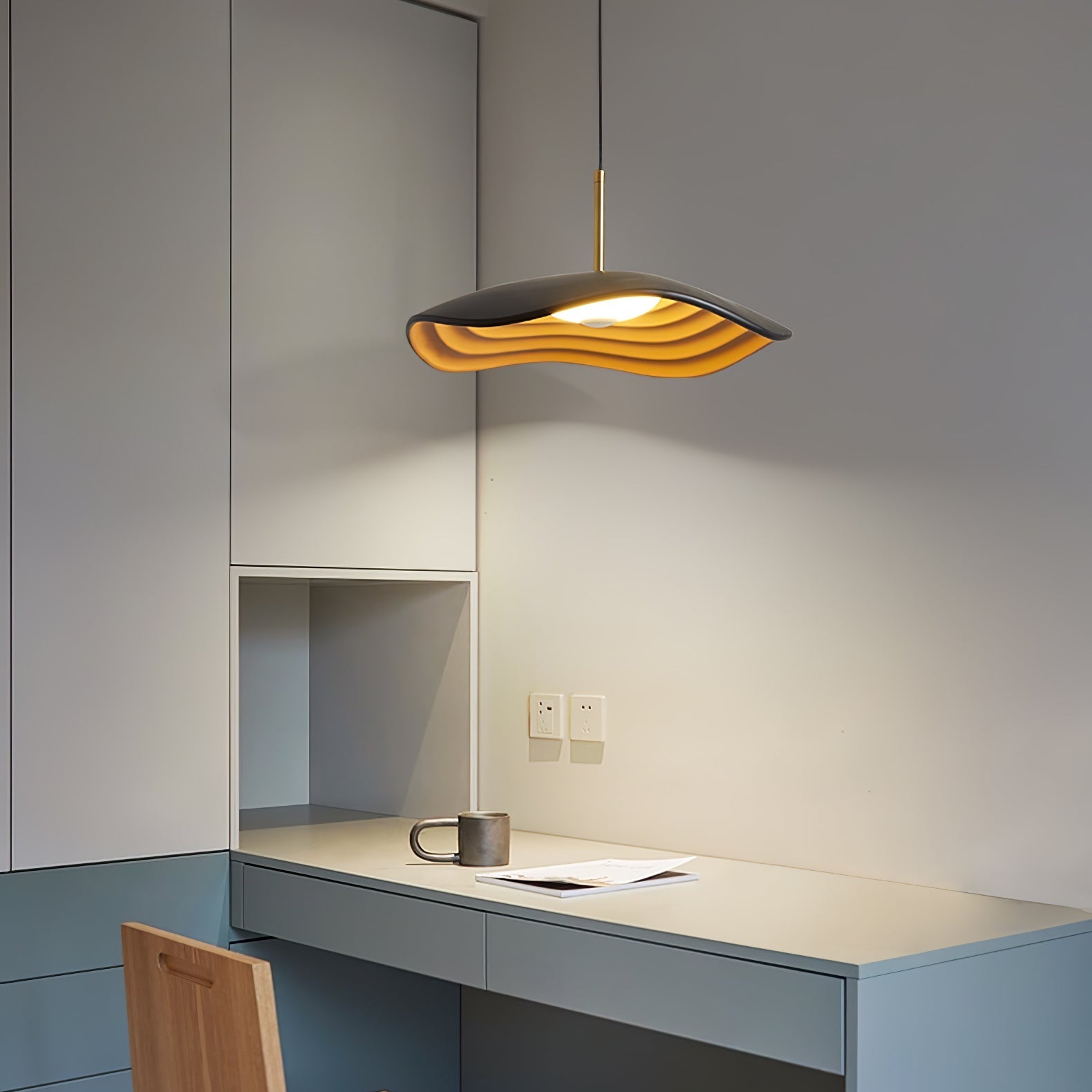 Zynthra Resin Artistic Pendant Lamp - Letslighting