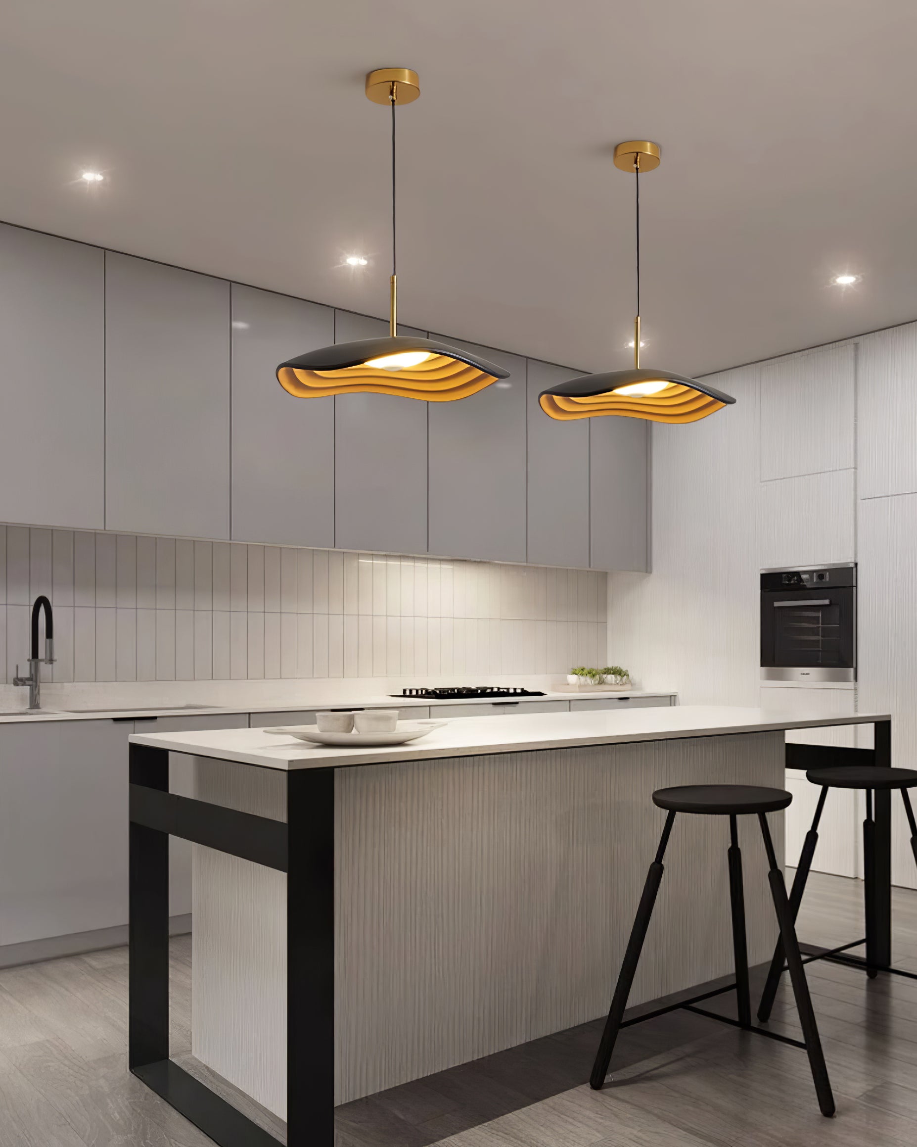 Ovelis Wave Pendant Lamp - Letslighting