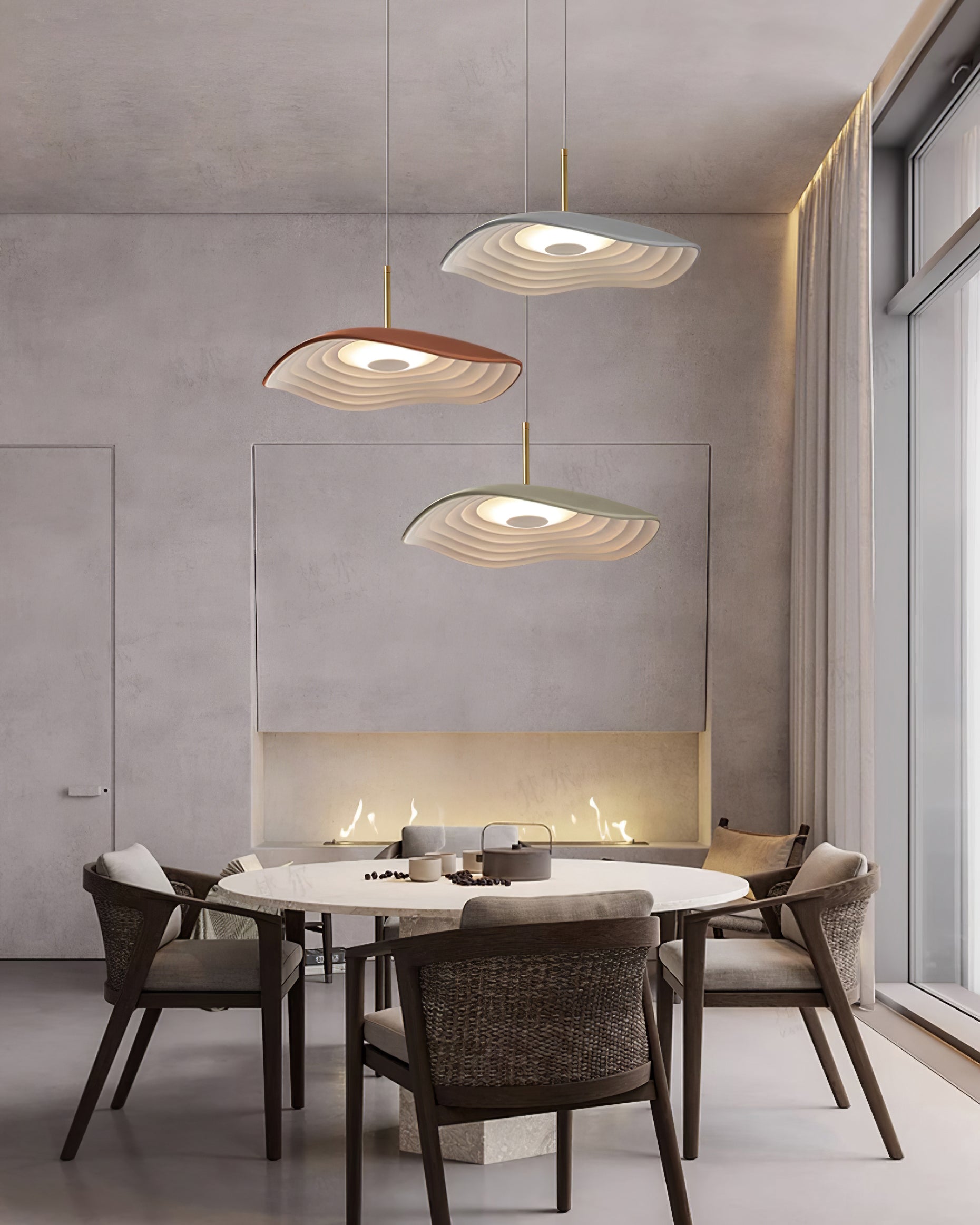 Ovelis Wave Pendant Lamp - Letslighting
