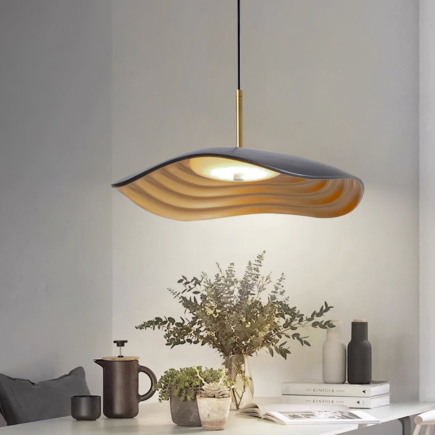 Ovelis Wave Pendant Lamp - Letslighting