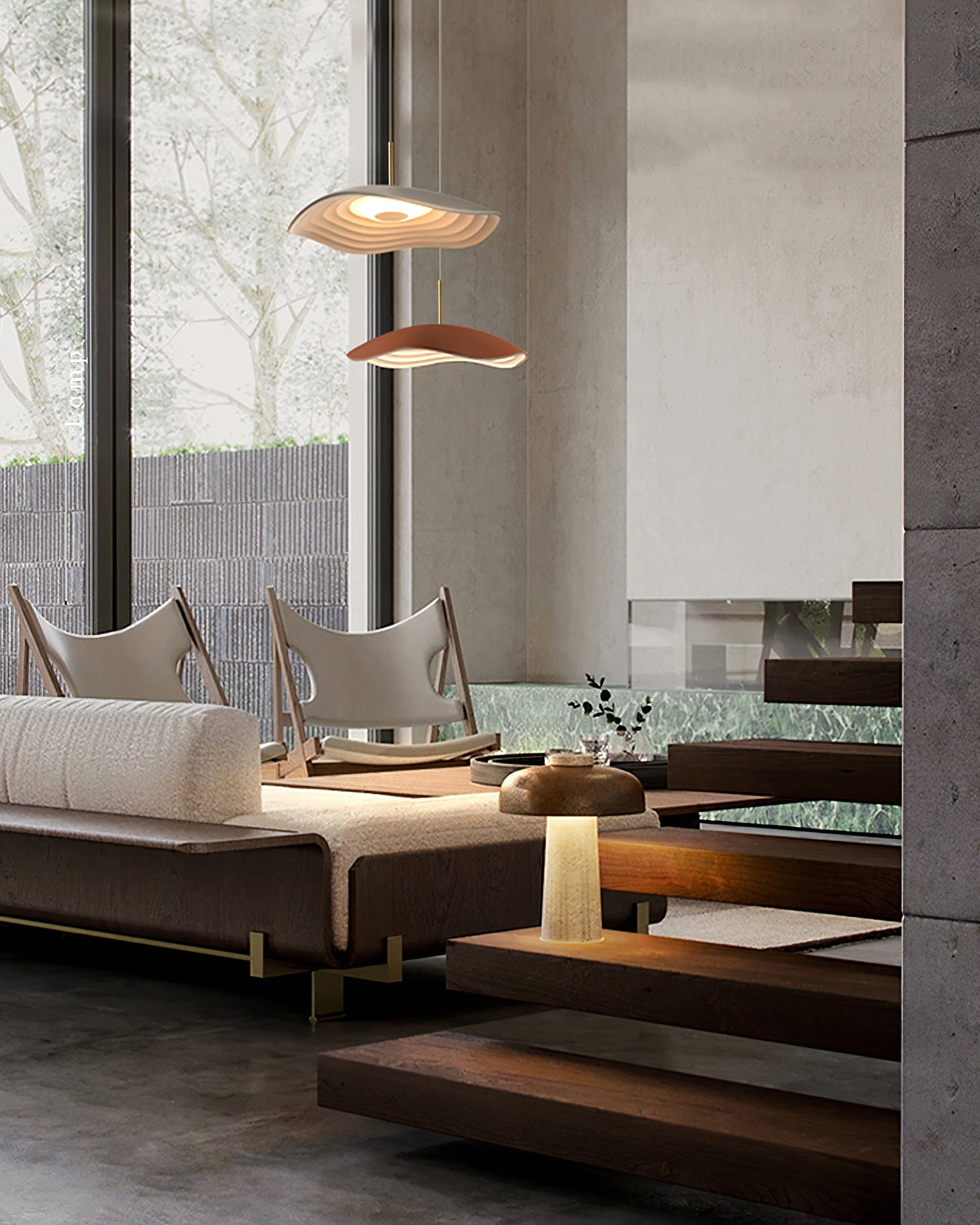Ovelis Wave Pendant Lamp - Letslighting
