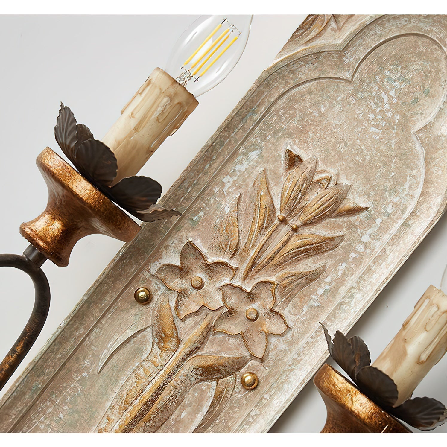 Elsoris Postmodern Luxury Wooden Wall Lamp - Letslighting