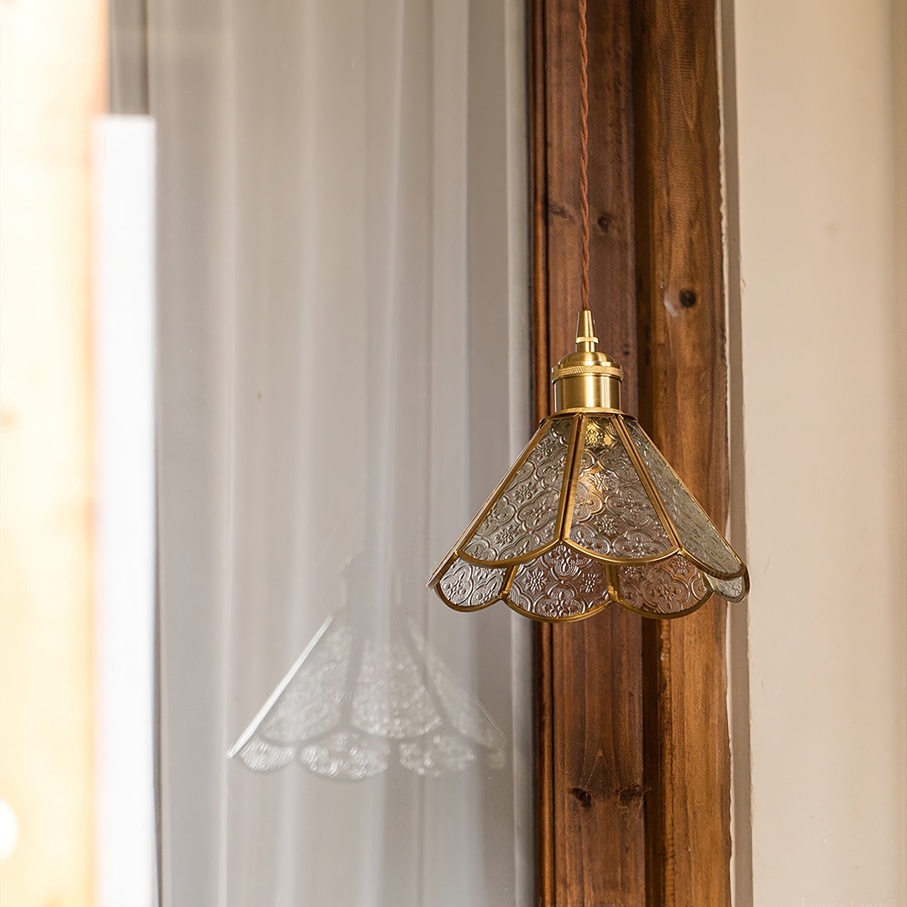 Valeria Pendant Lamp Fluted Glass - Letslighting