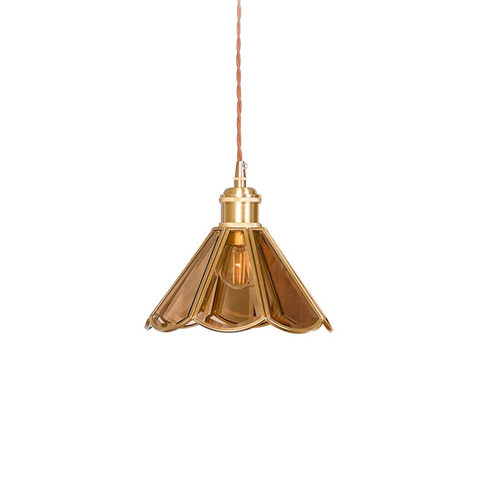 Valeria Pendant Lamp Fluted Glass - Letslighting