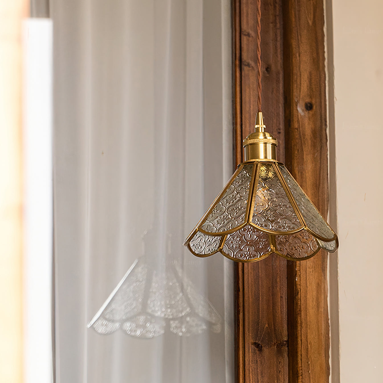 Valeria Pendant Lamp Fluted Glass - Letslighting
