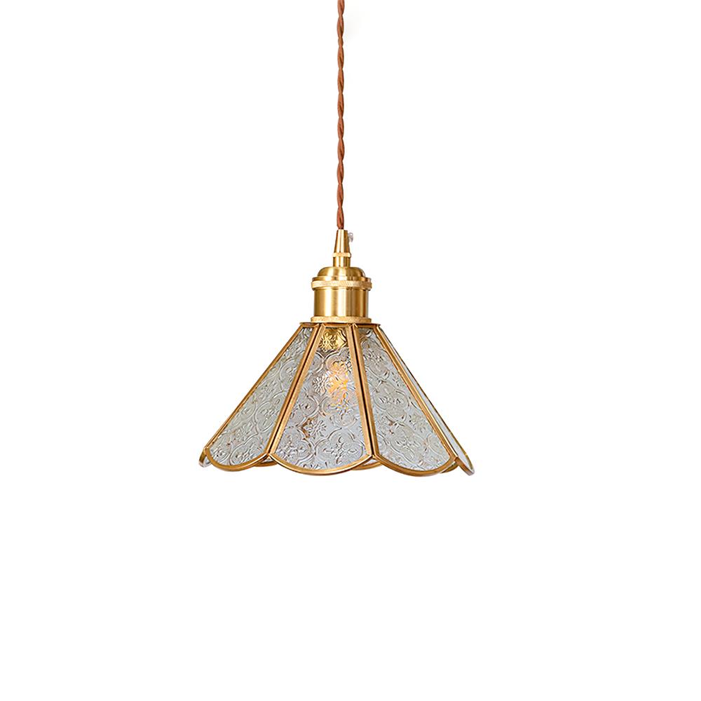 Valeria Pendant Lamp Fluted Glass - Letslighting