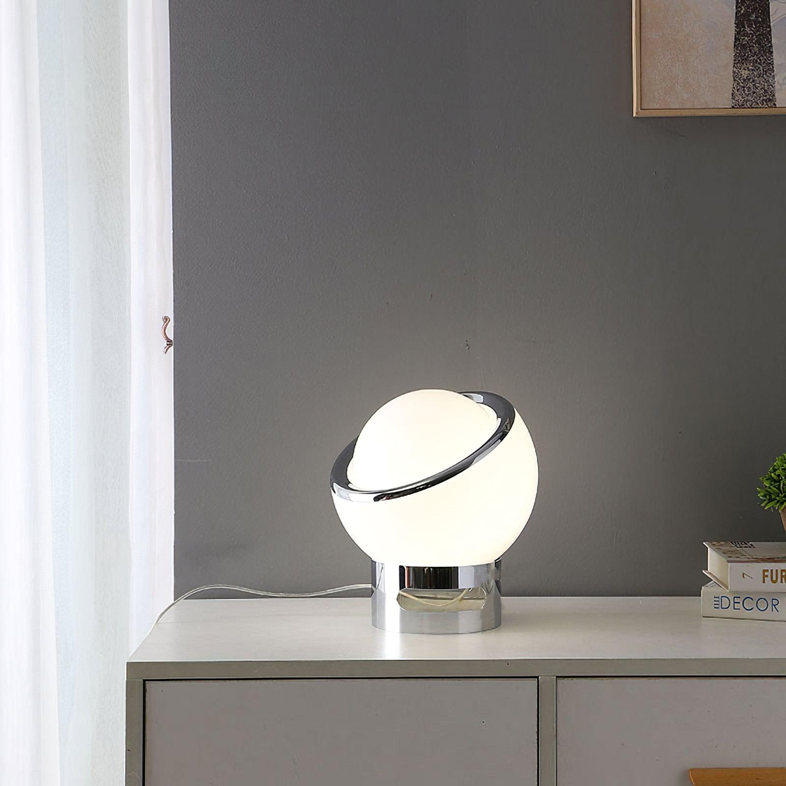 Halonce Steel Futuristic Table Lamp - Letslighting