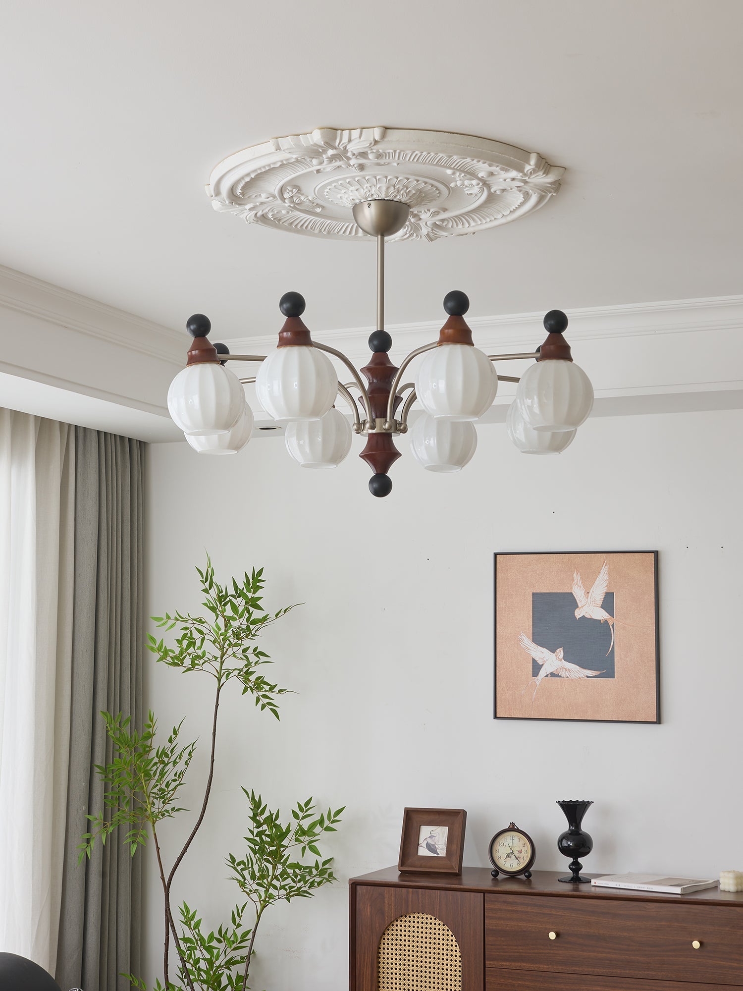 Zosilara Traditional Elegance Wood Chandelier - Letslighting