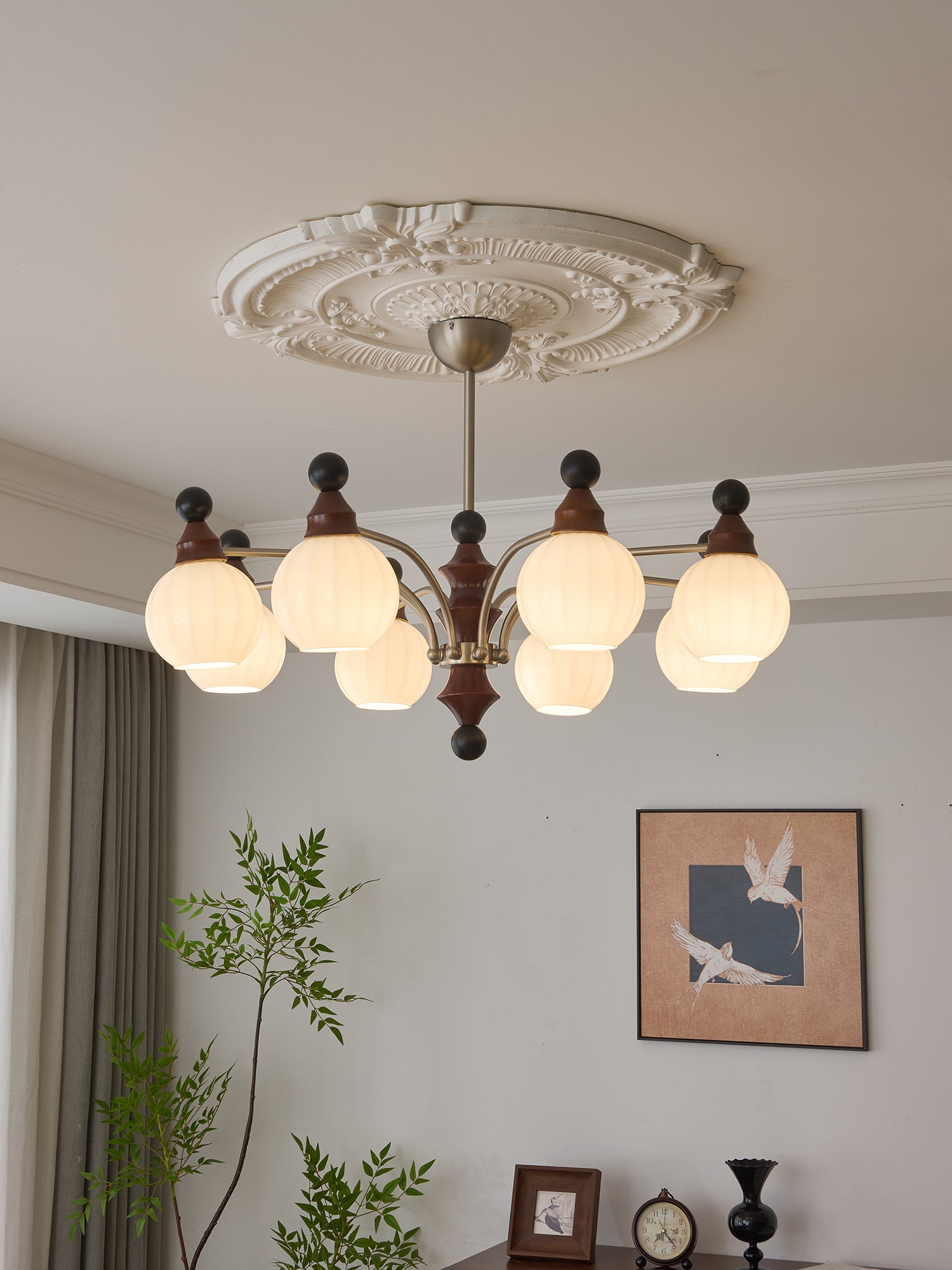 Zosilara Traditional Elegance Wood Chandelier - Letslighting