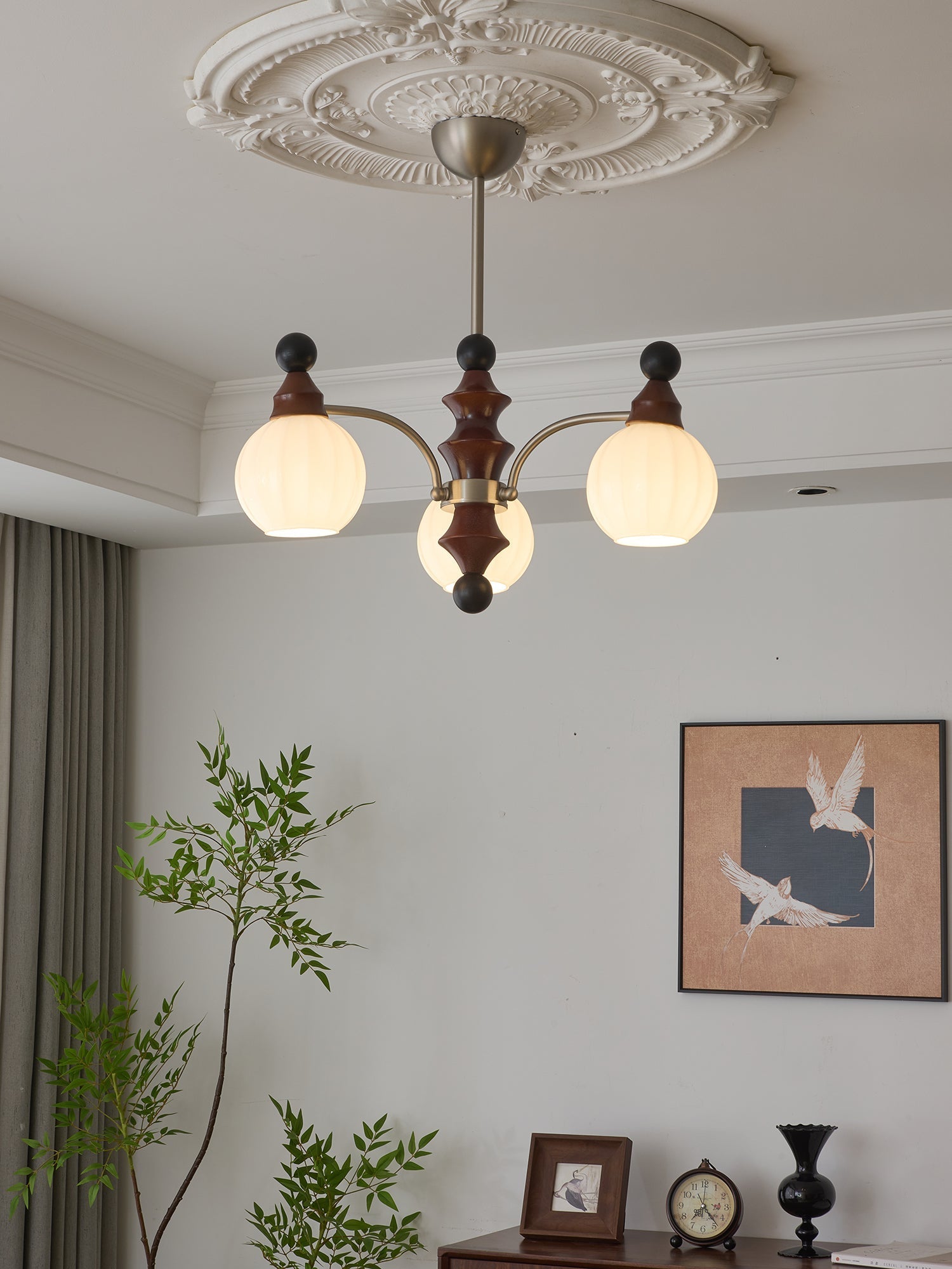 Zosilara Traditional Elegance Wood Chandelier - Letslighting