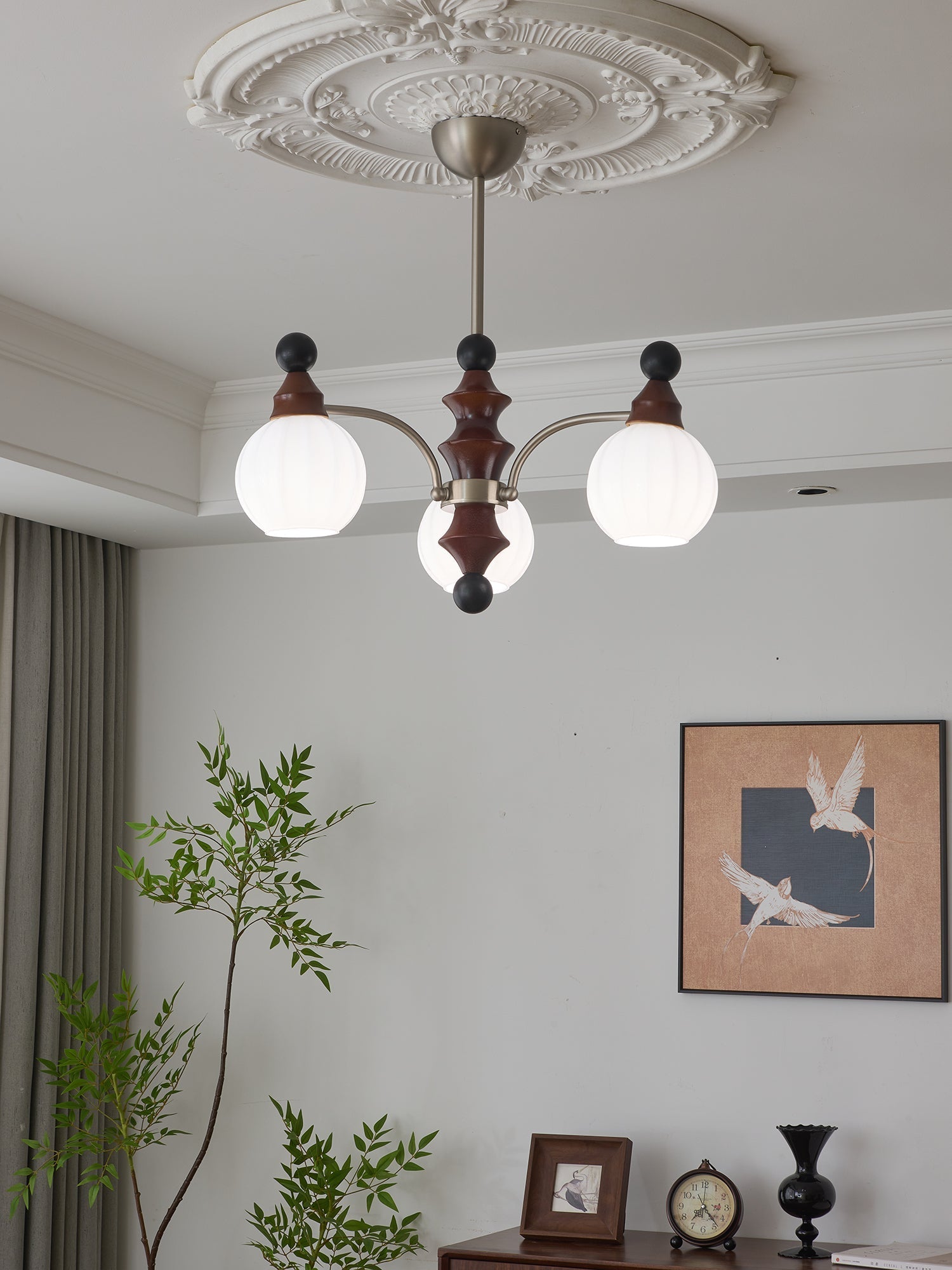 Zosilara Traditional Elegance Wood Chandelier - Letslighting