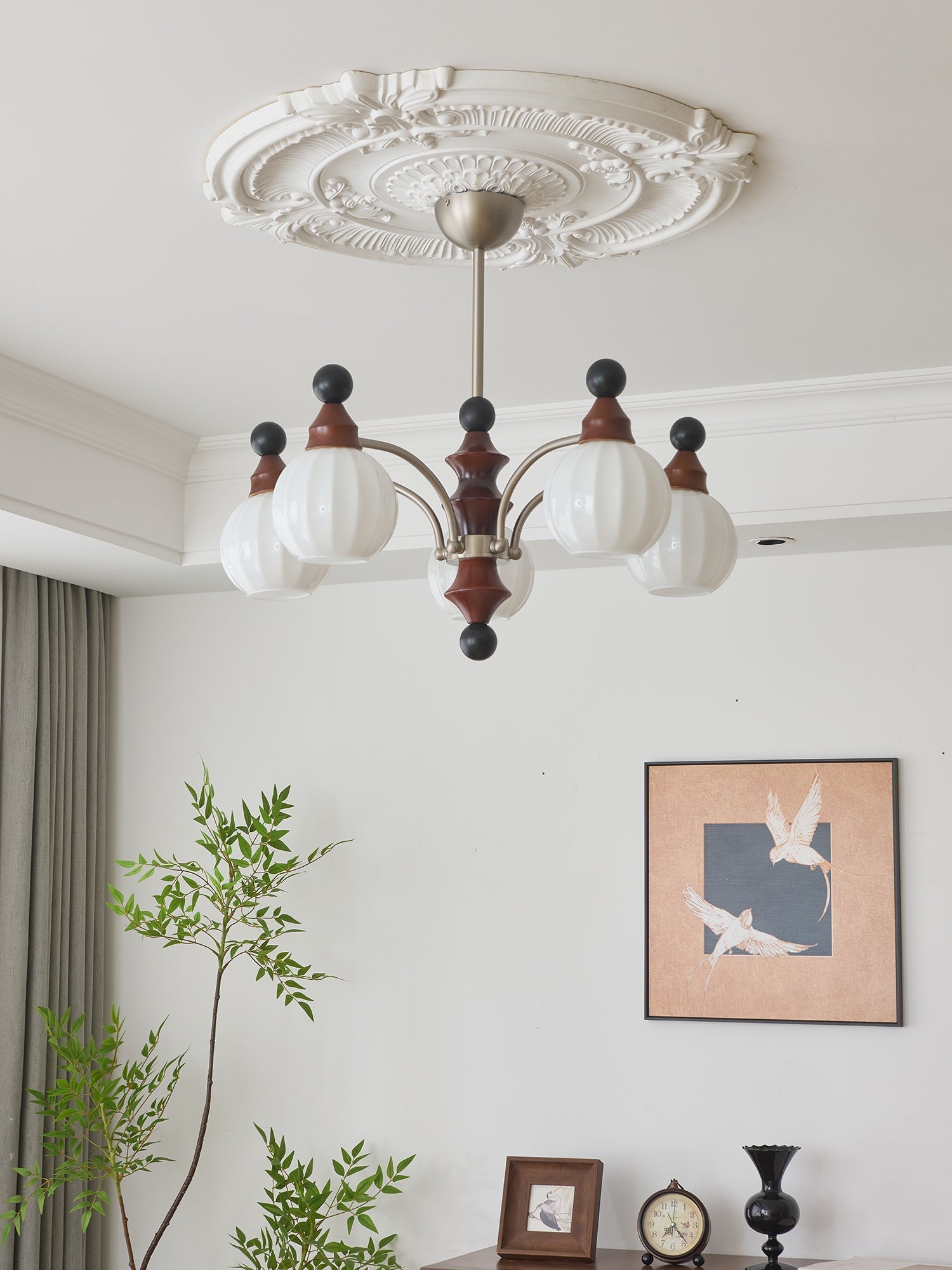 Zosilara Traditional Elegance Wood Chandelier - Letslighting