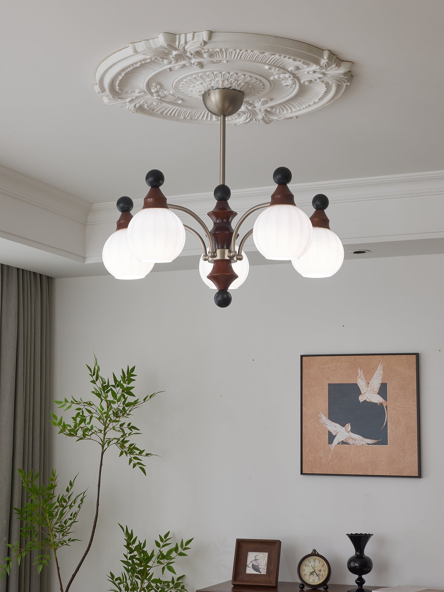 Zosilara Traditional Elegance Wood Chandelier - Letslighting