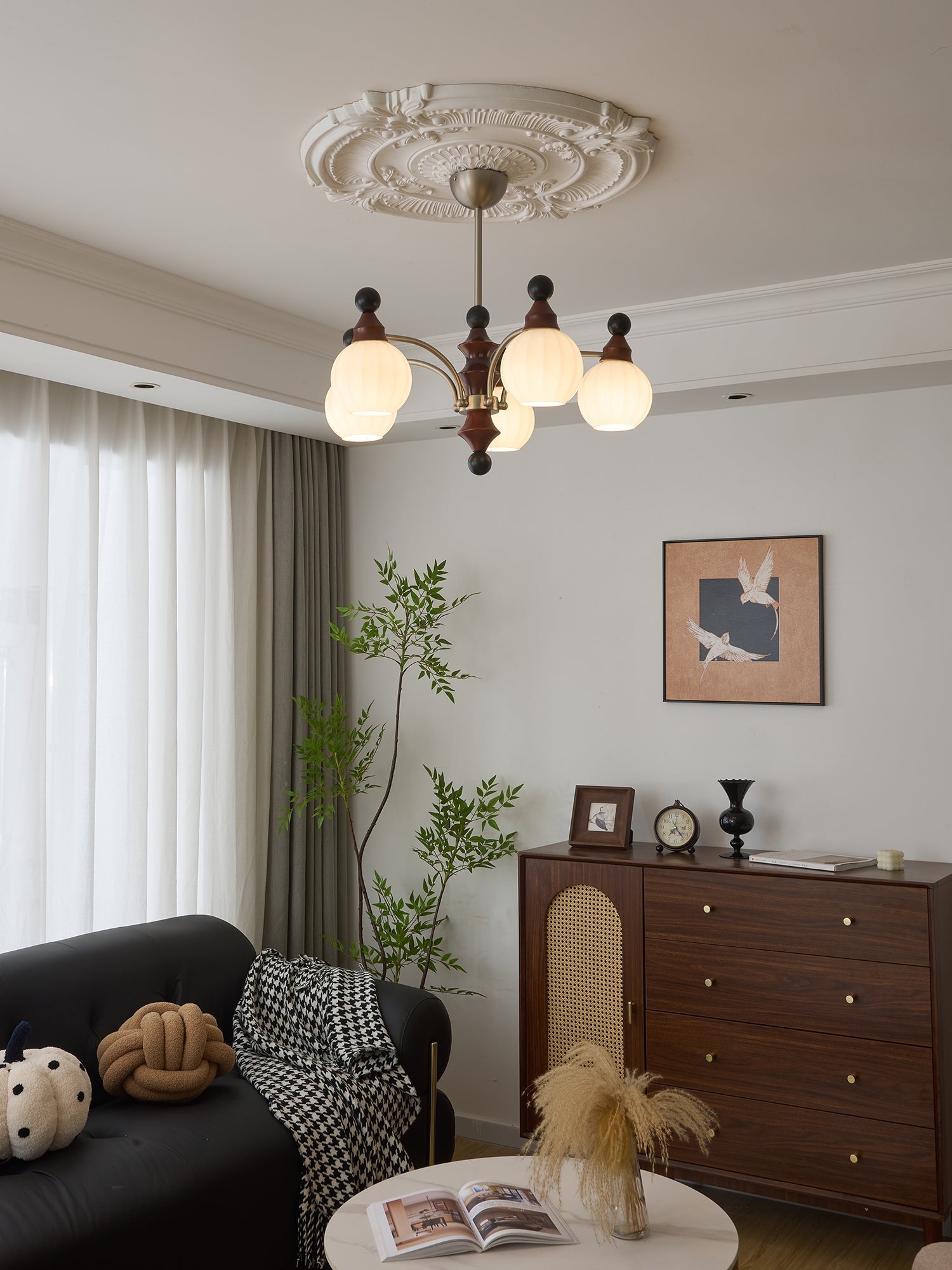 Zosilara Traditional Elegance Wood Chandelier - Letslighting