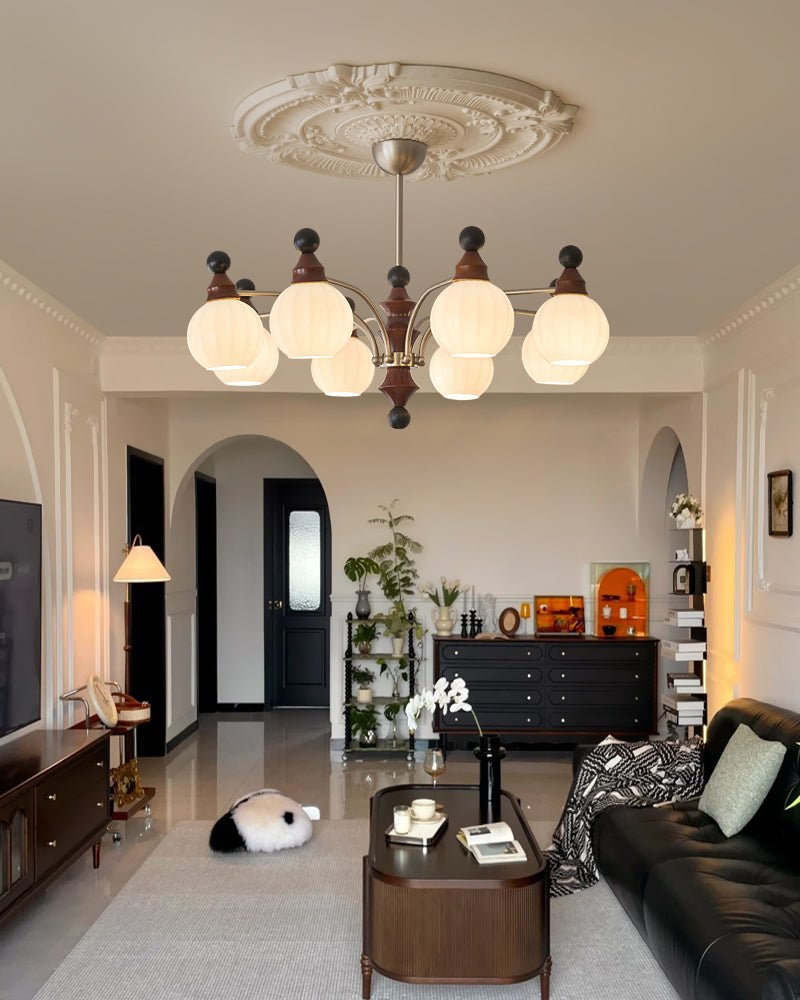 Zosilara Traditional Elegance Wood Chandelier - Letslighting