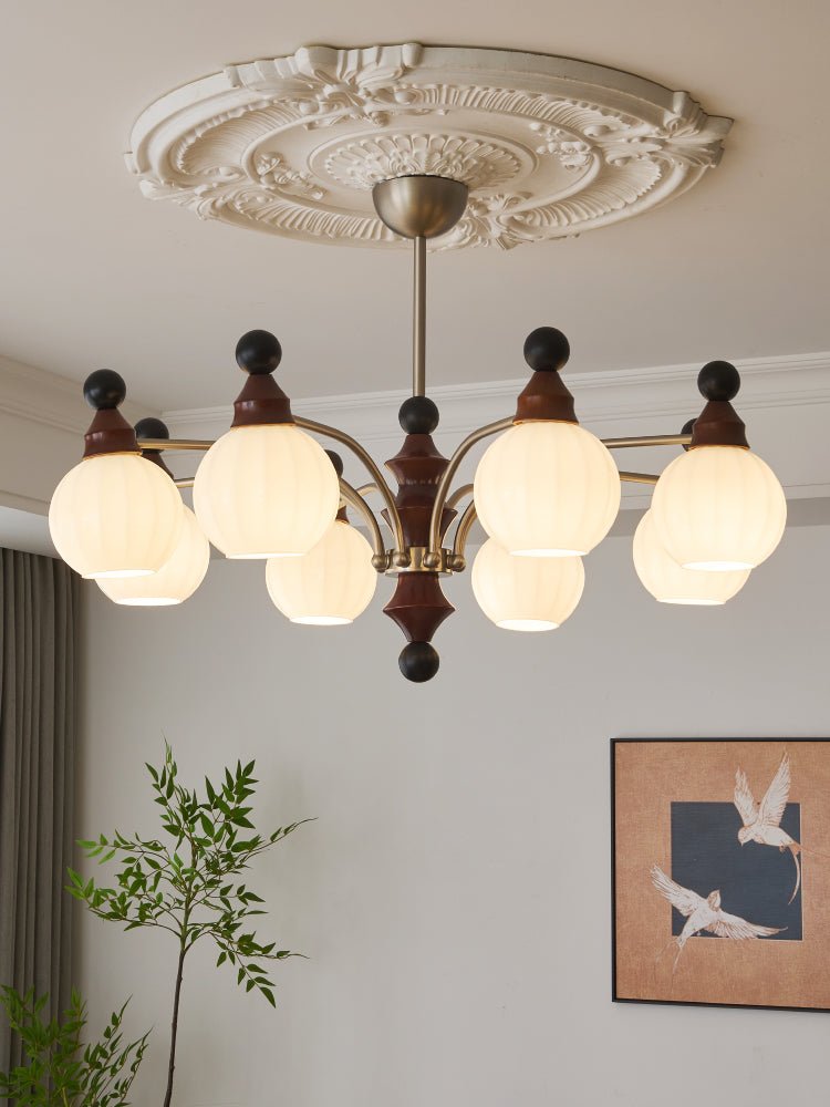 Zosilara Traditional Elegance Wood Chandelier - Letslighting