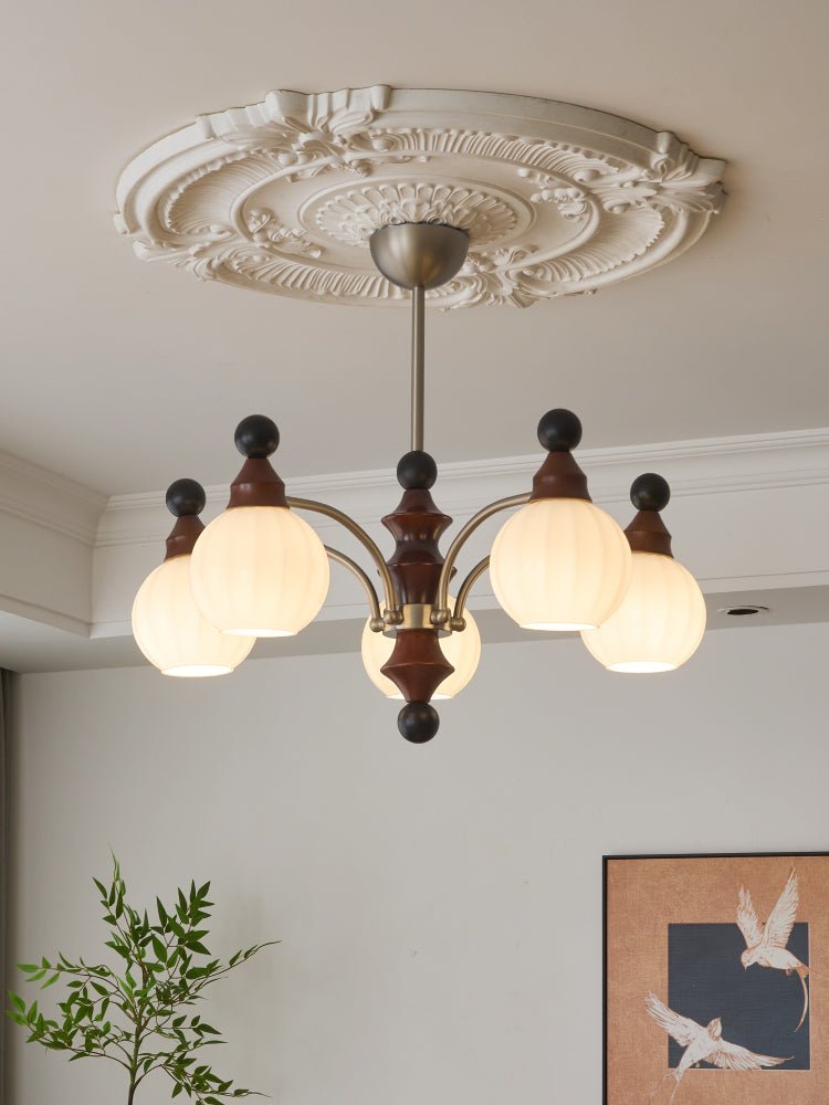 Zosilara Traditional Elegance Wood Chandelier - Letslighting