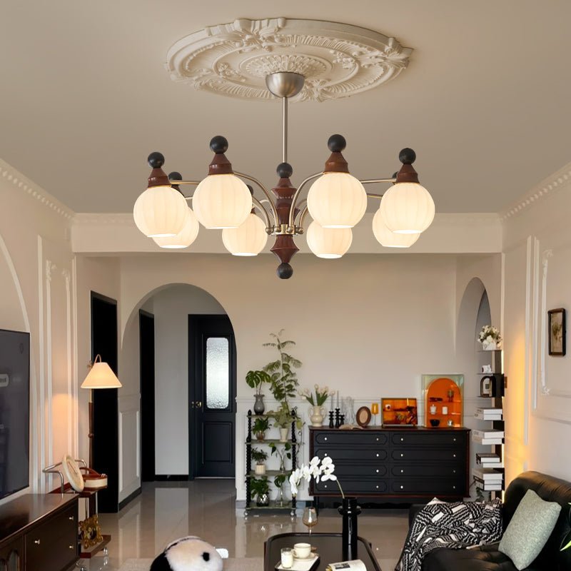 Zosilara Traditional Elegance Wood Chandelier - Letslighting