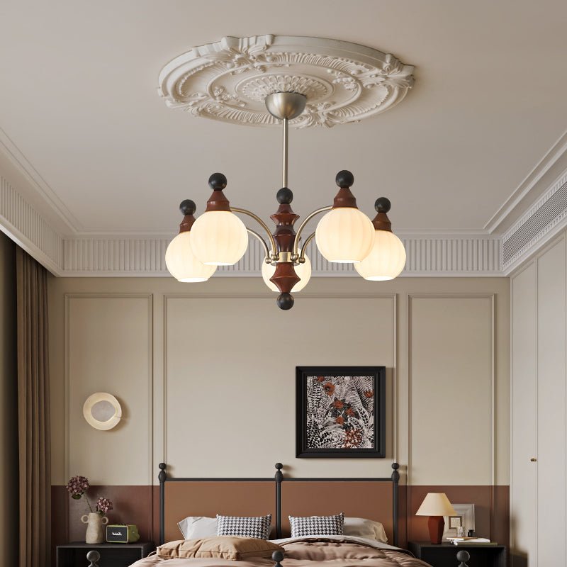 Zosilara Traditional Elegance Wood Chandelier - Letslighting