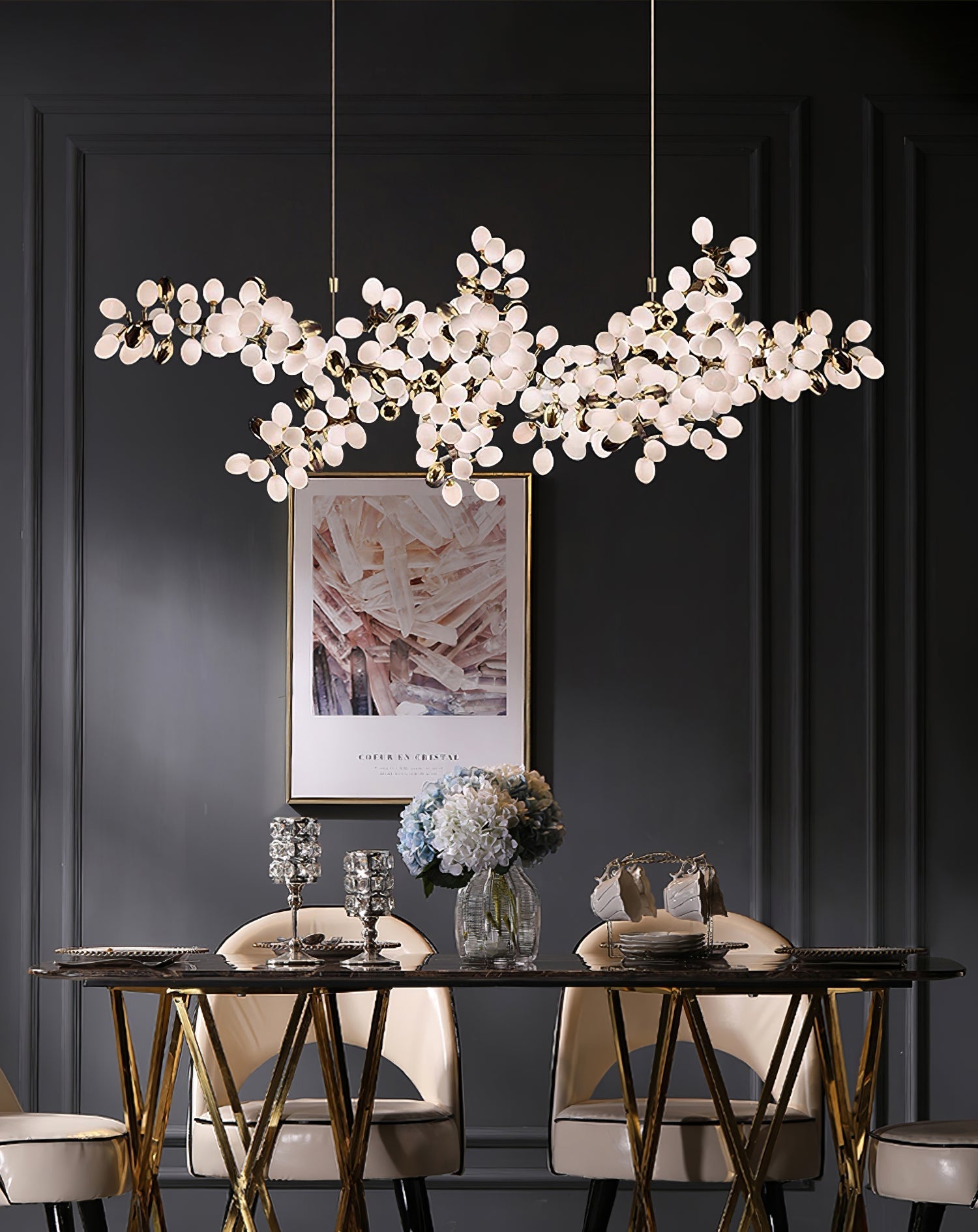 Cithaila Postmodern Luxury Bunch Glass Chandelier - Letslighting